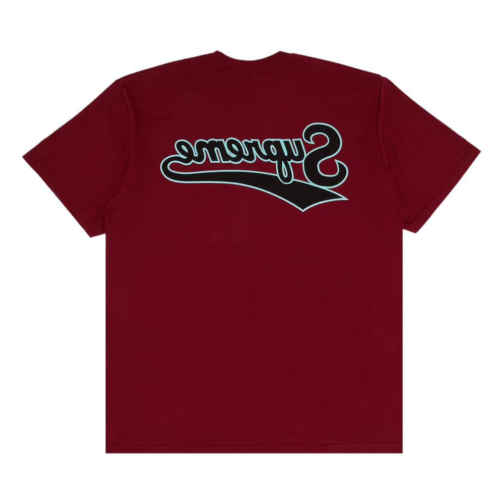 Supreme Backwards T-Shirt Cardinal