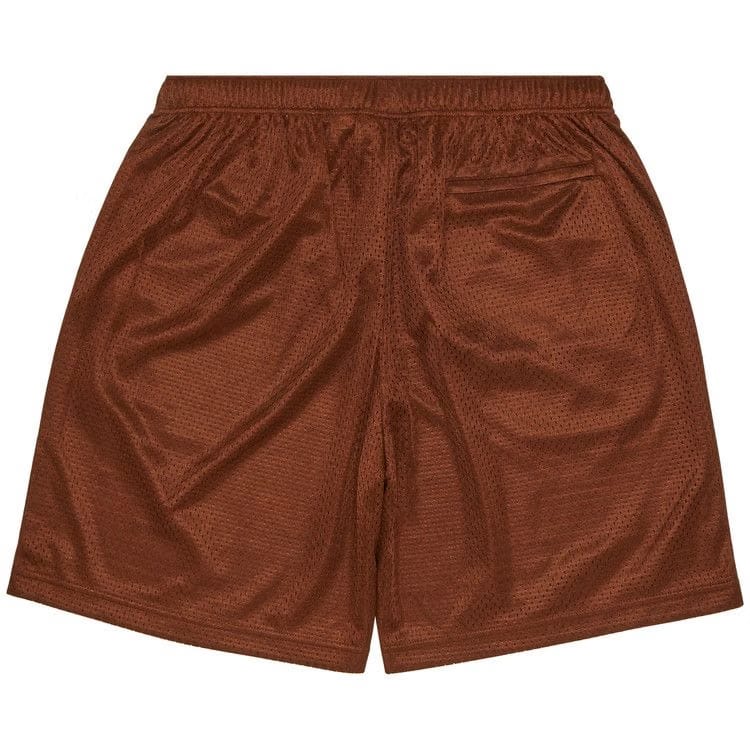 Supreme Small Box Baggy Mesh Shorts Brown