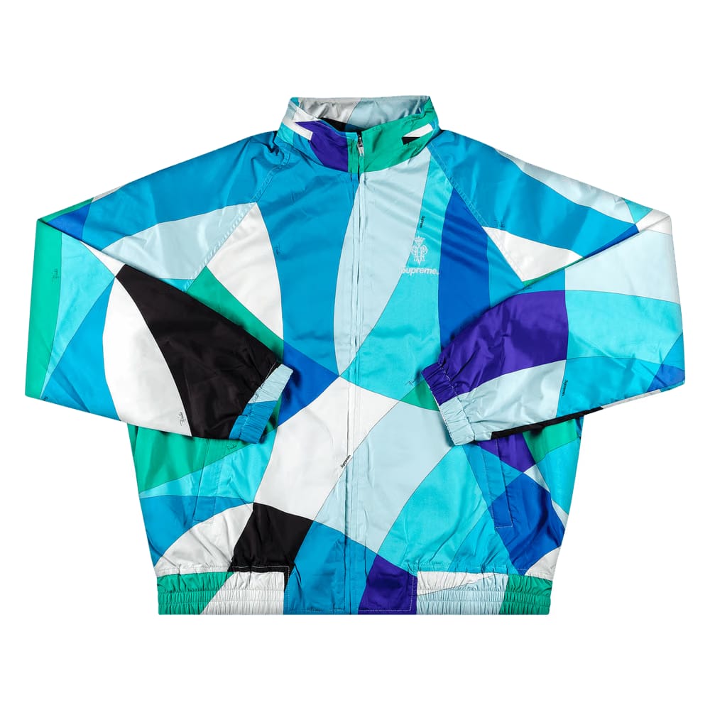 Supreme x Emilio Pucci Sport Jacket Blue