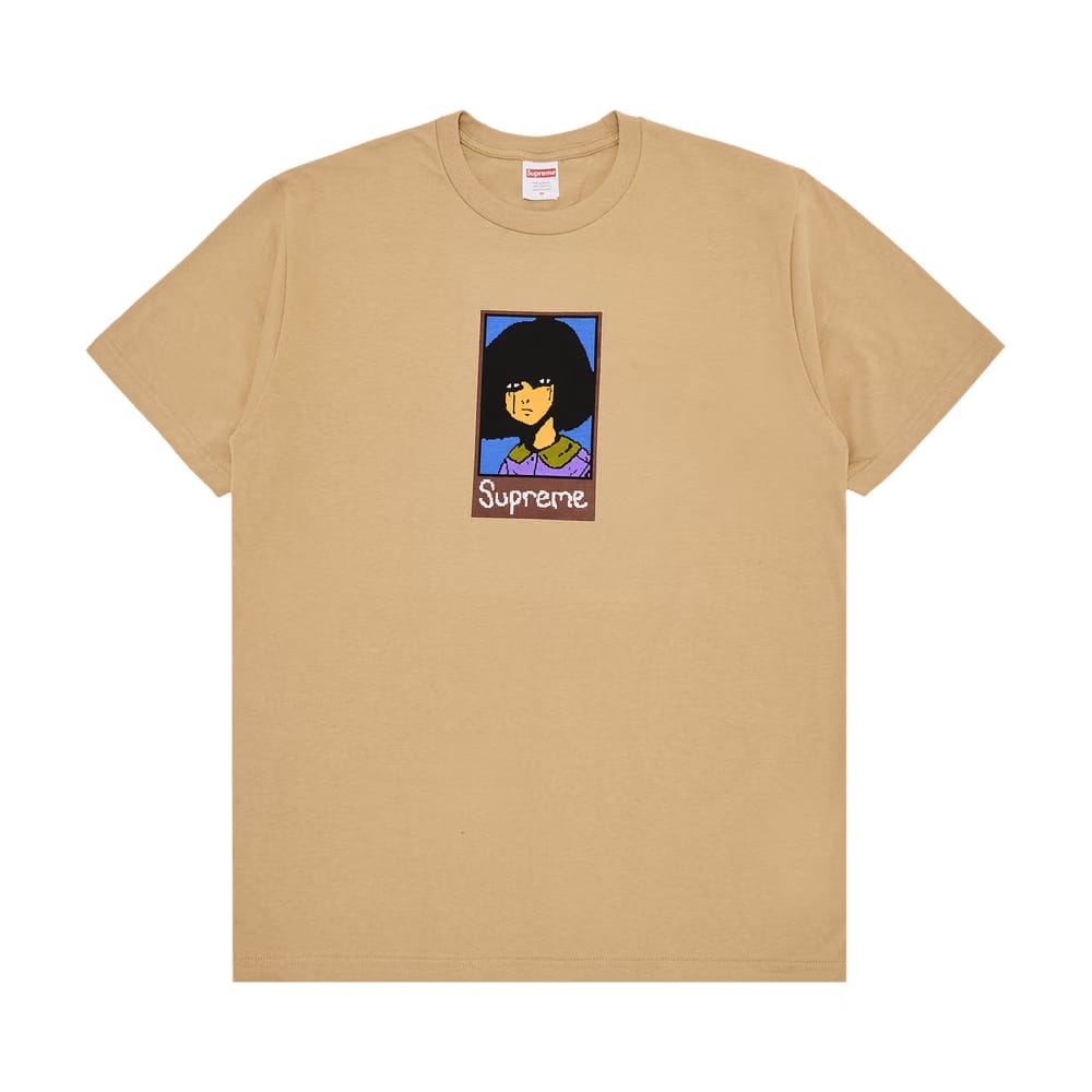 Supreme Emo T-Shirt Khaki