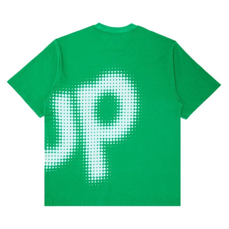 Supreme Halftone Shorts-Sleeve Top Bright Green
