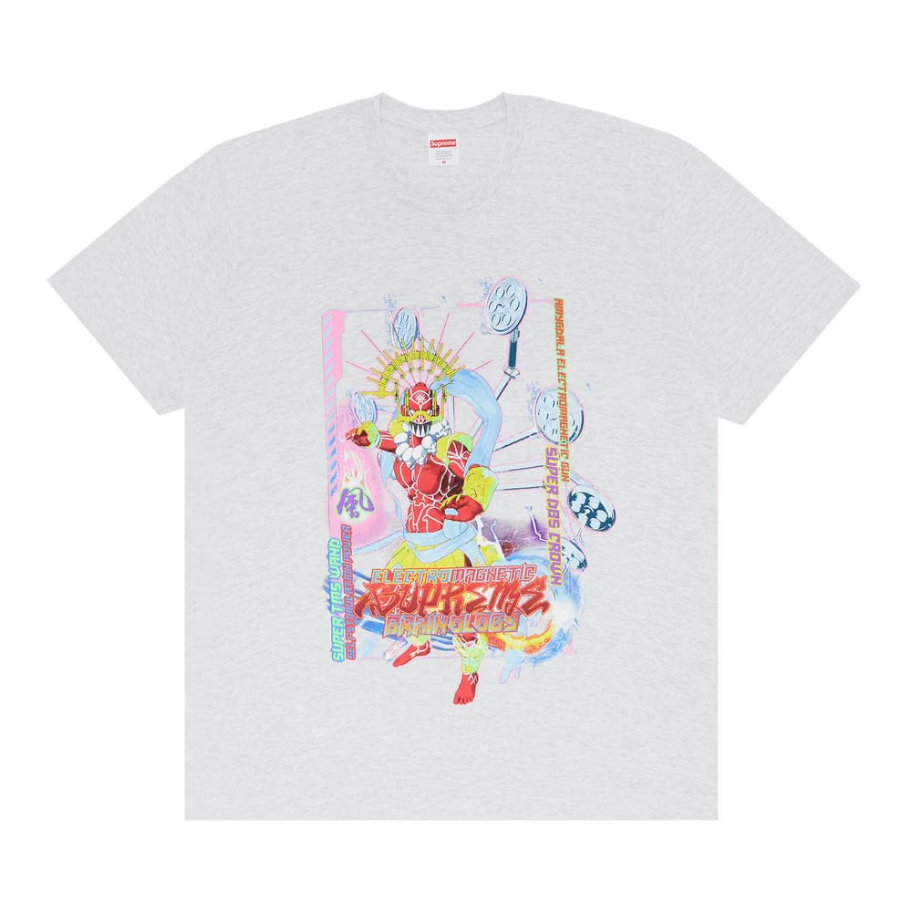 Supreme Electromagnetic T-Shirt Ash Grey