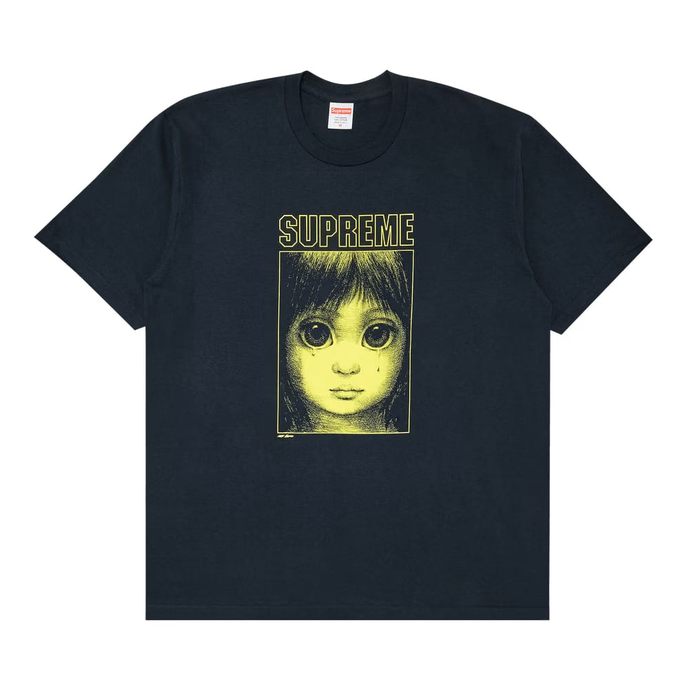Supreme Margaret Keane Teardrop T-Shirt Navy
