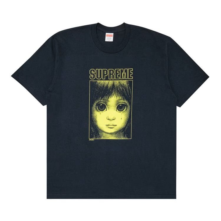 Supreme Margaret Keane Teardrop T-Shirt Navy