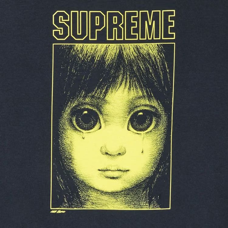 Supreme Margaret Keane Teardrop T-Shirt Navy