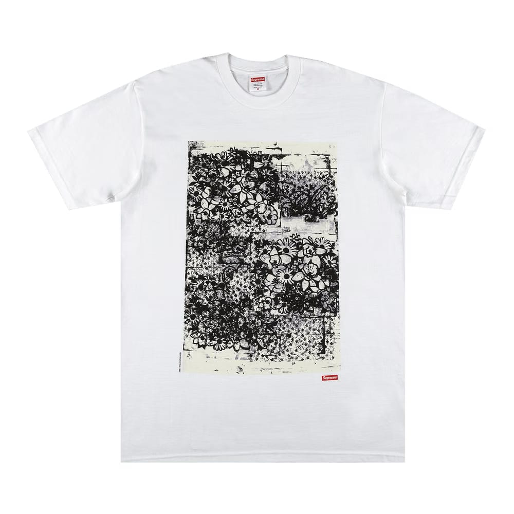 Supreme x Christopher Wool 1995 T-Shirt White