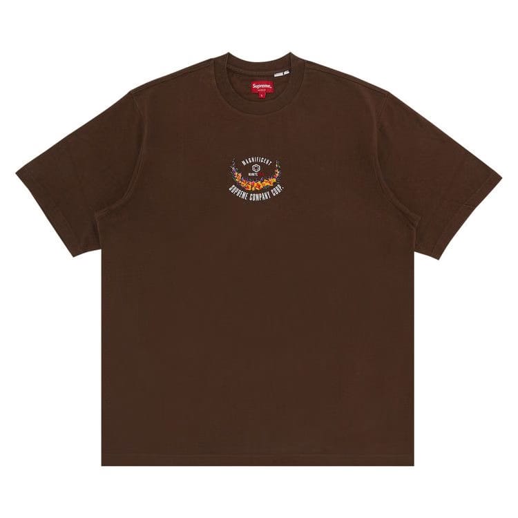 Supreme Victory Shorts-Sleeve Top Brown