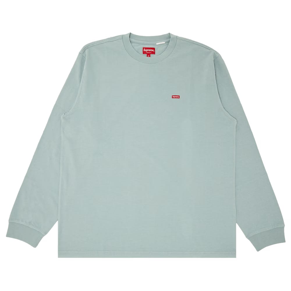 Supreme Small Box Long-Sleeve T-Shirt Light Slate