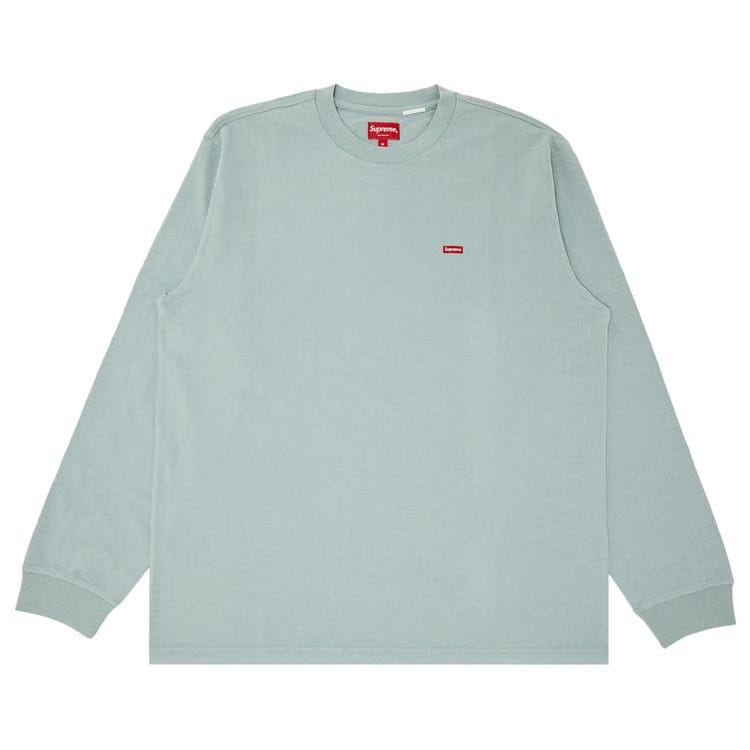 Supreme Small Box Long-Sleeve T-Shirt Light Slate