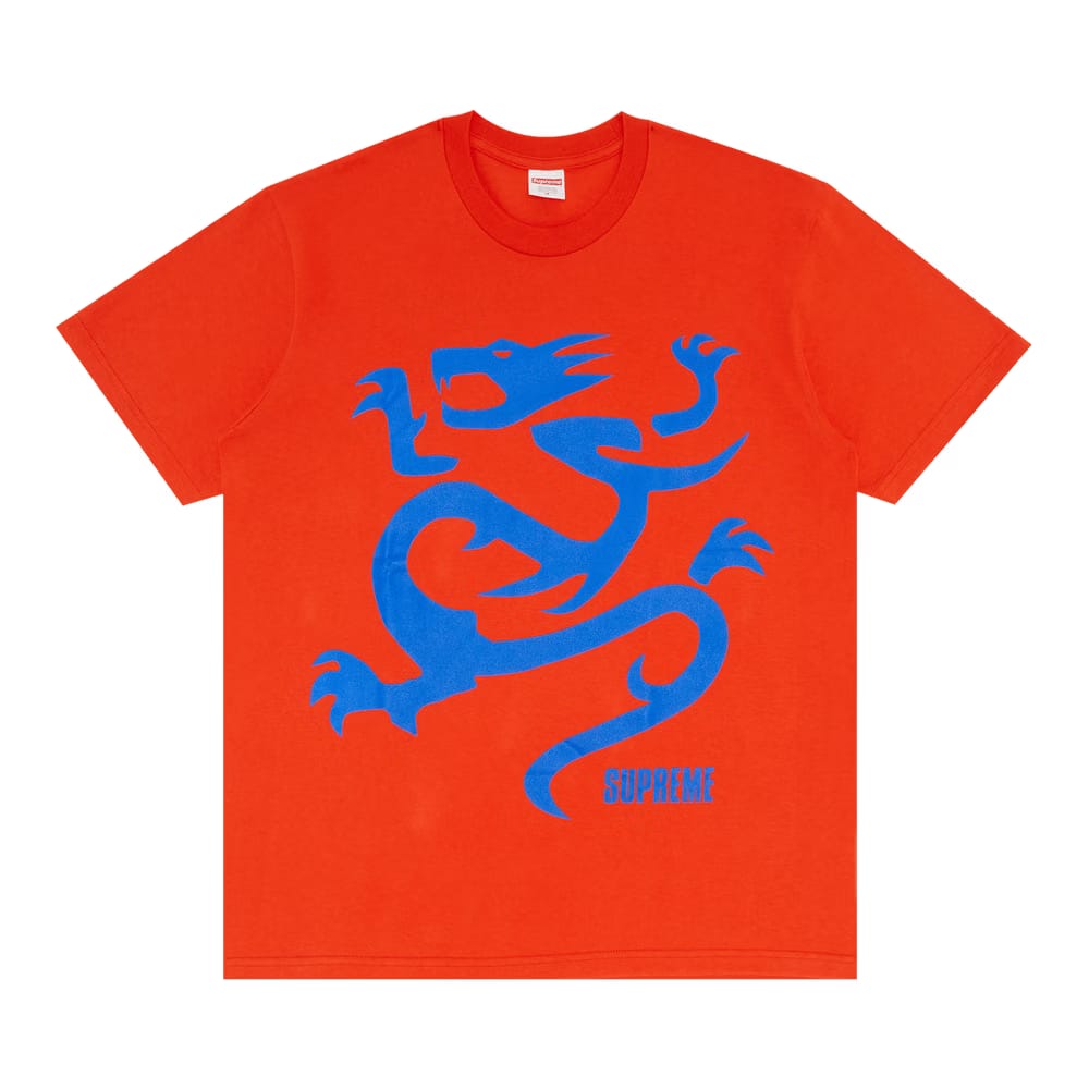 Supreme Mobb Deep Dragon T-Shirt Tomato