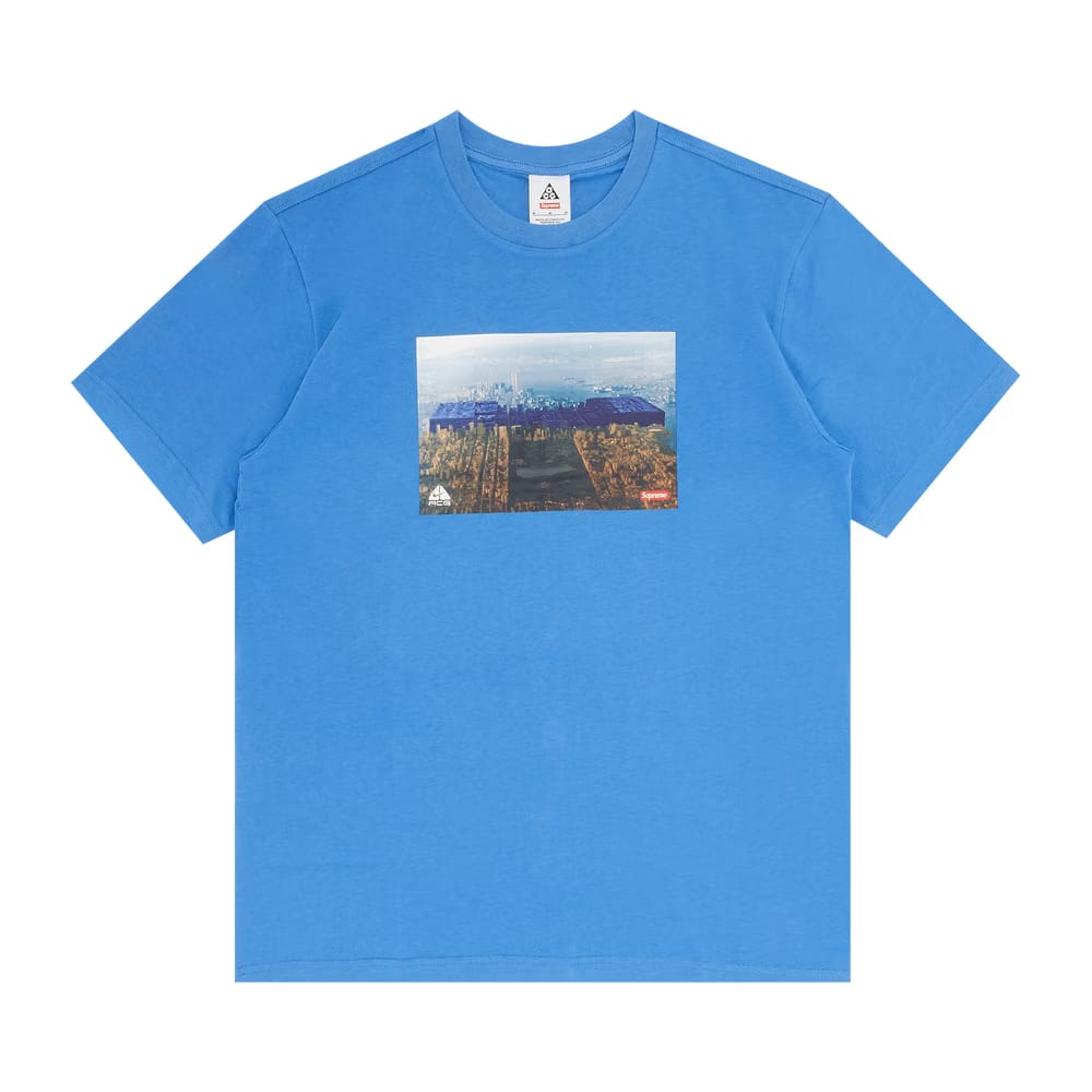 Supreme x Nike ACG Grid T-Shirt Blue