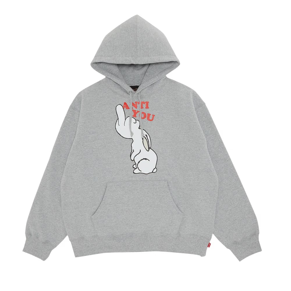 Supreme x UNDERCOVER Anti You Hoodie Heather Grey