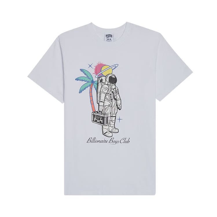 Billionaire Boys Club BB Island Shorts-Sleeve T-Shirt White