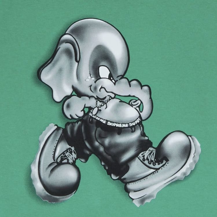 Supreme Elephant T-Shirt Green