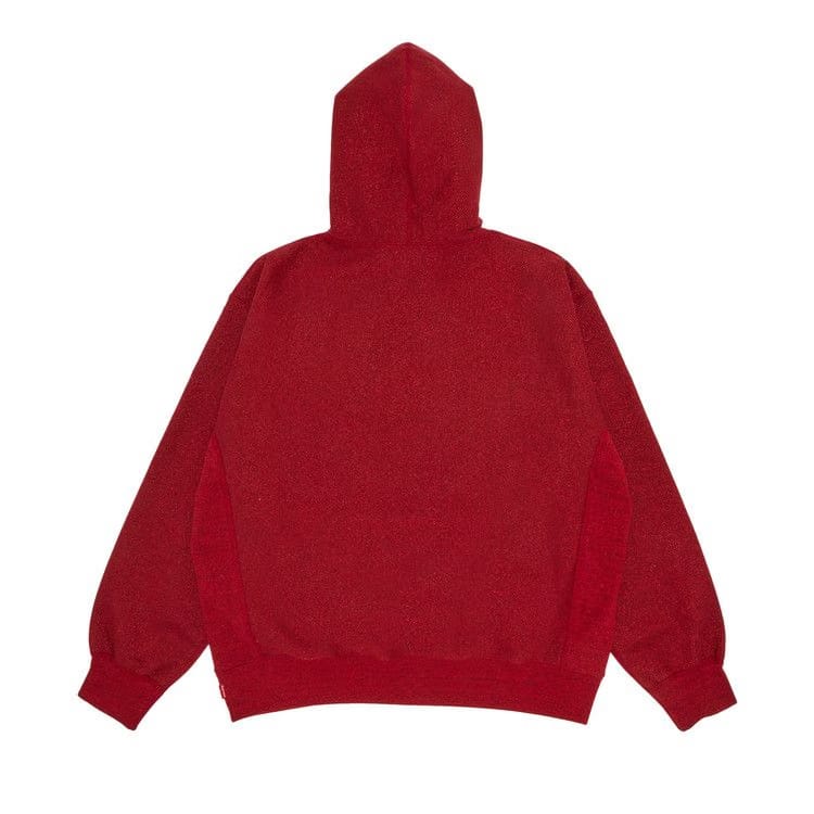 Supreme Glitter Arc Hoodie Red