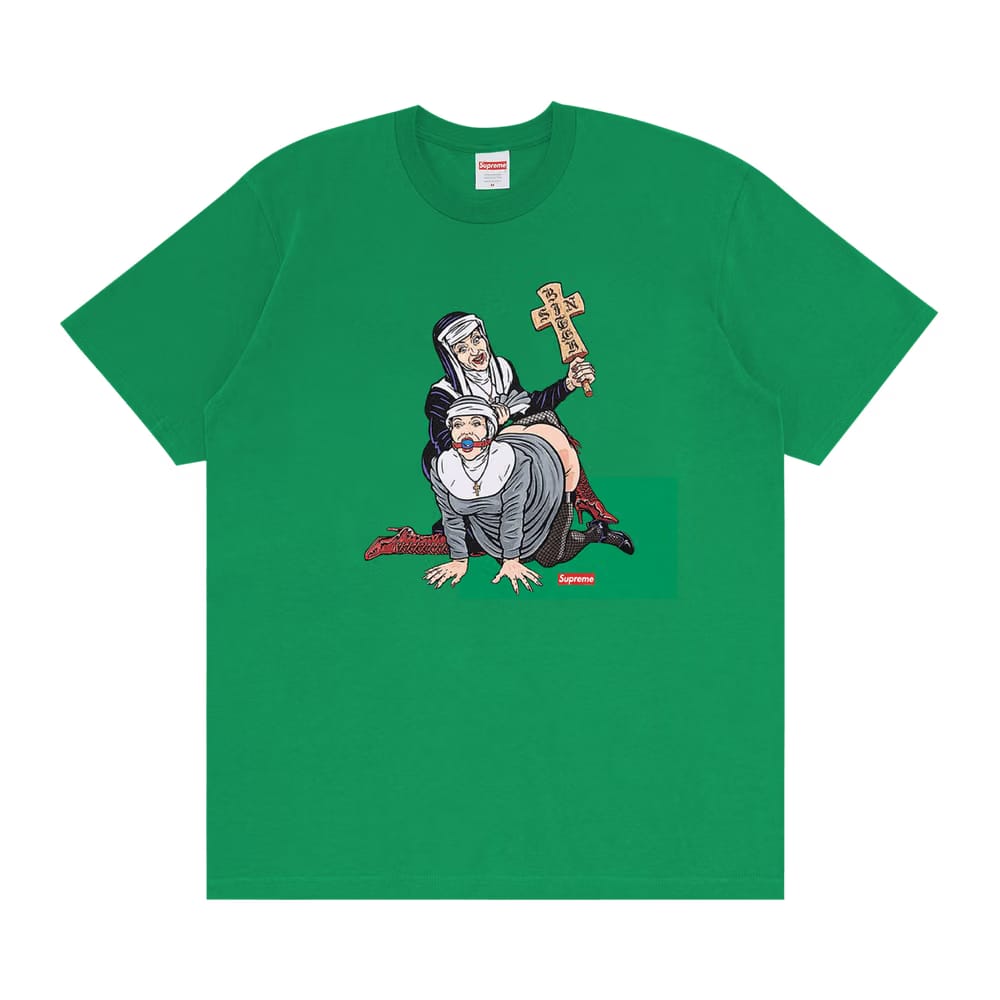 Supreme Nuns T-Shirt Green