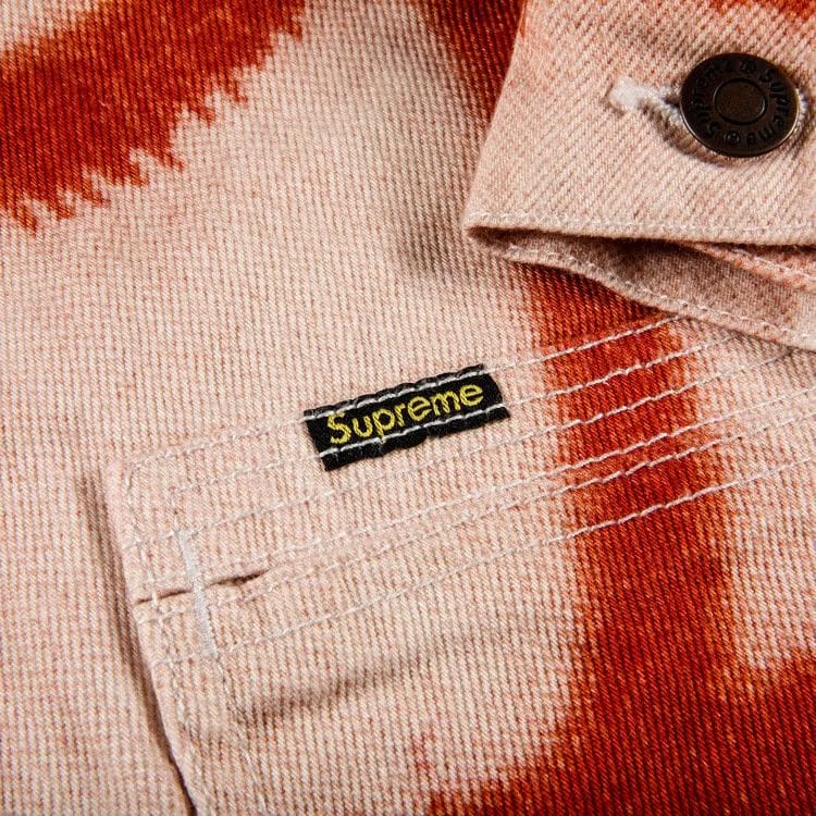 Supreme x Christopher Wool Denim Work Jacket Red