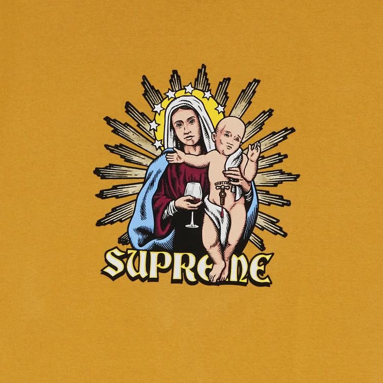 Supreme Blood T-Shirt Mustard