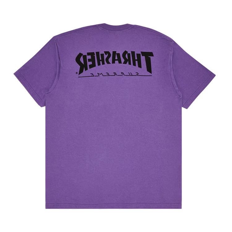 Supreme x Thrasher Harold T-Shirt Purple
