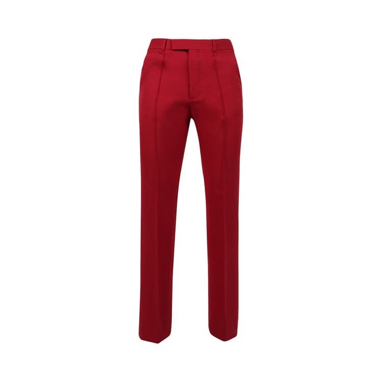 Gucci Fluid Drill Pants Red
