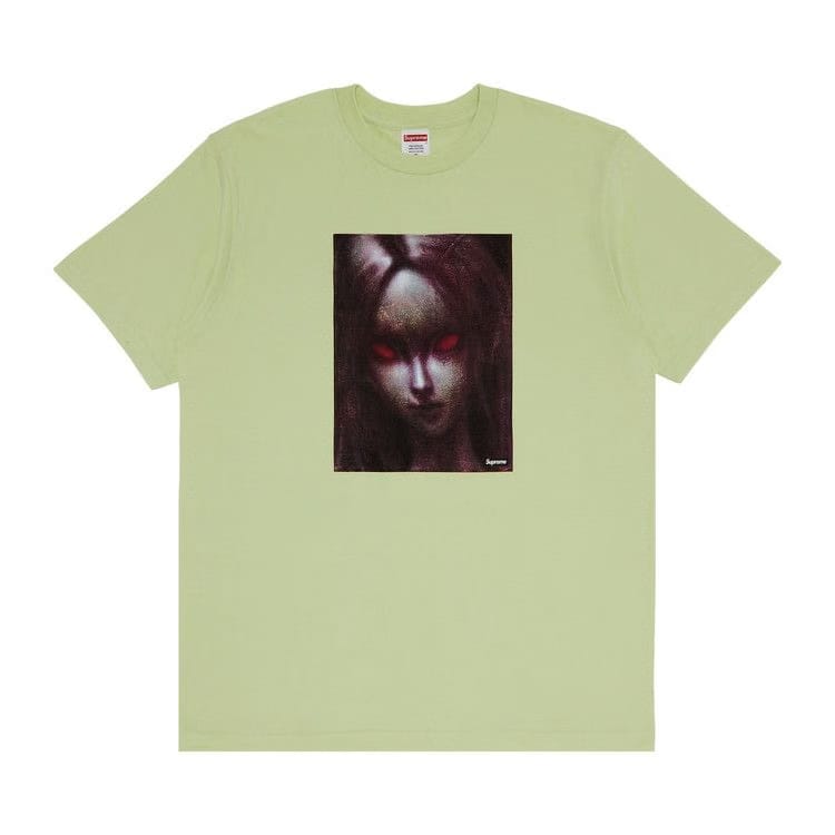 Supreme Red Eyes T-Shirt Pale Mint
