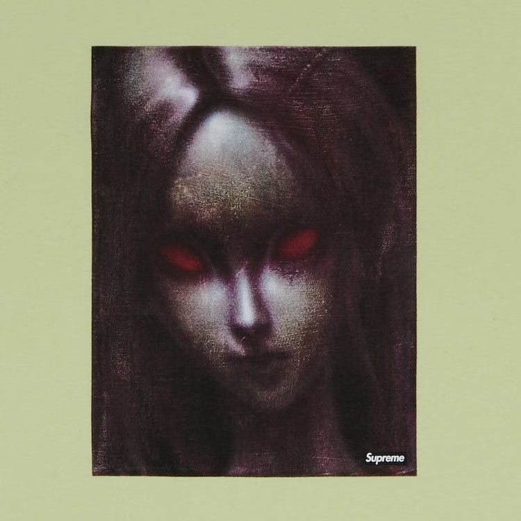 Supreme Red Eyes T-Shirt Pale Mint
