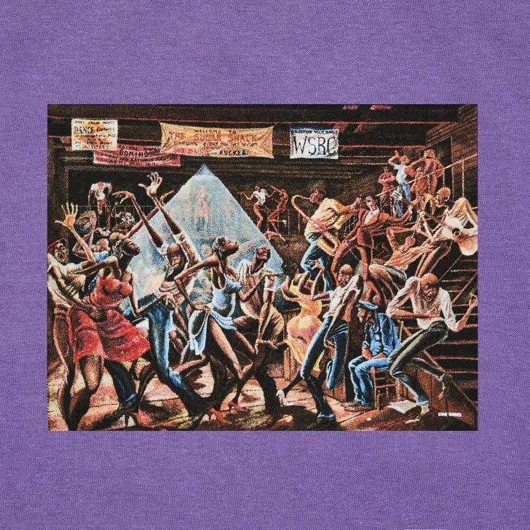 Supreme x Ernie Barnes T-Shirt Purple