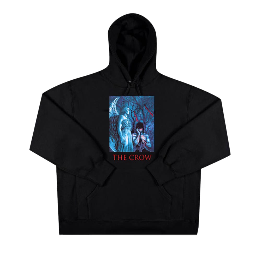 Supreme x The Crow Hoodie Black
