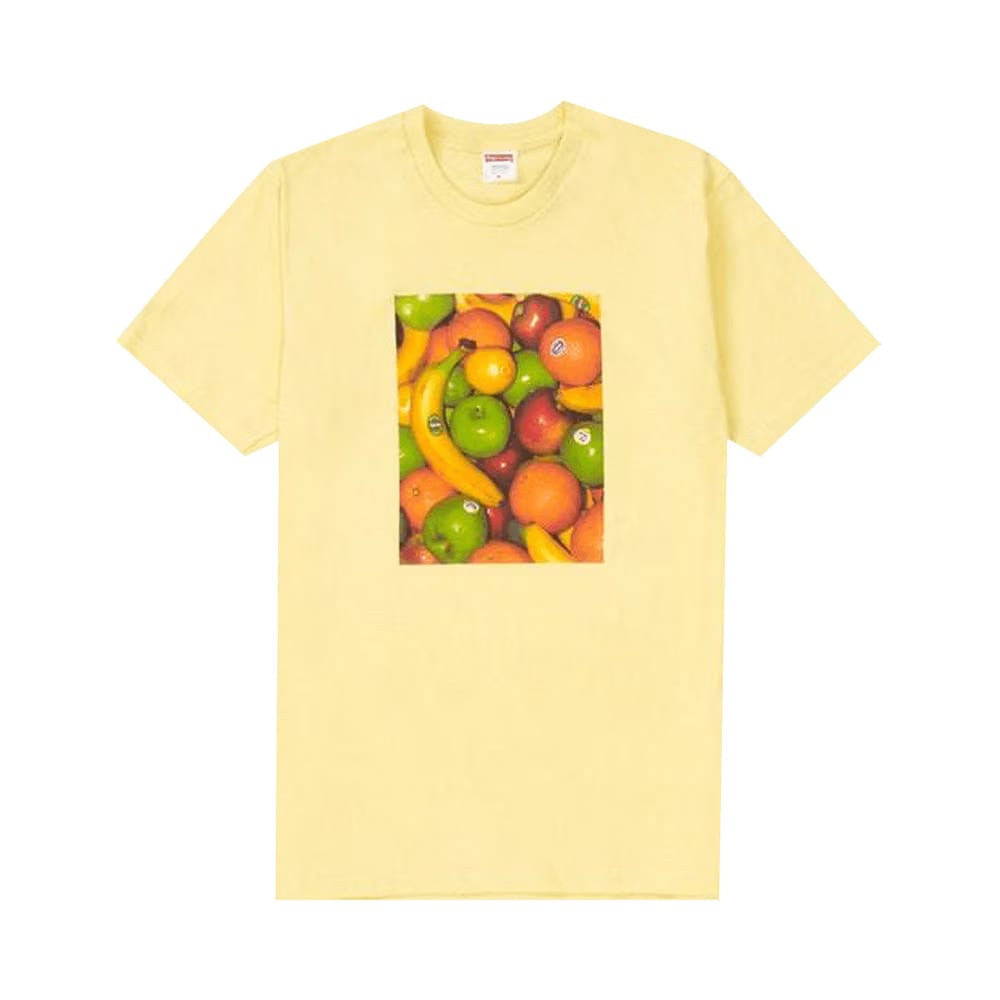 Supreme Fruit T-Shirt Pale Yellow