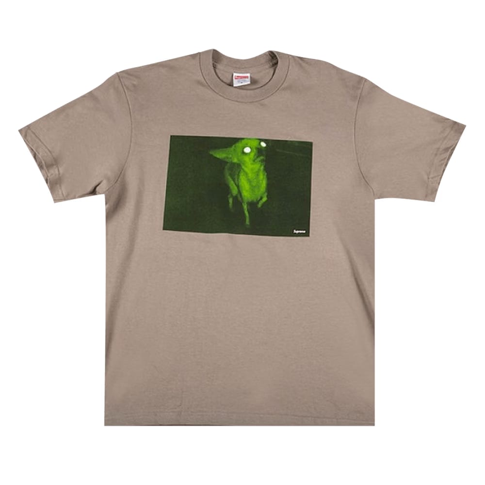 Supreme Chris Cunningham Chihuahua T-Shirt Taupe