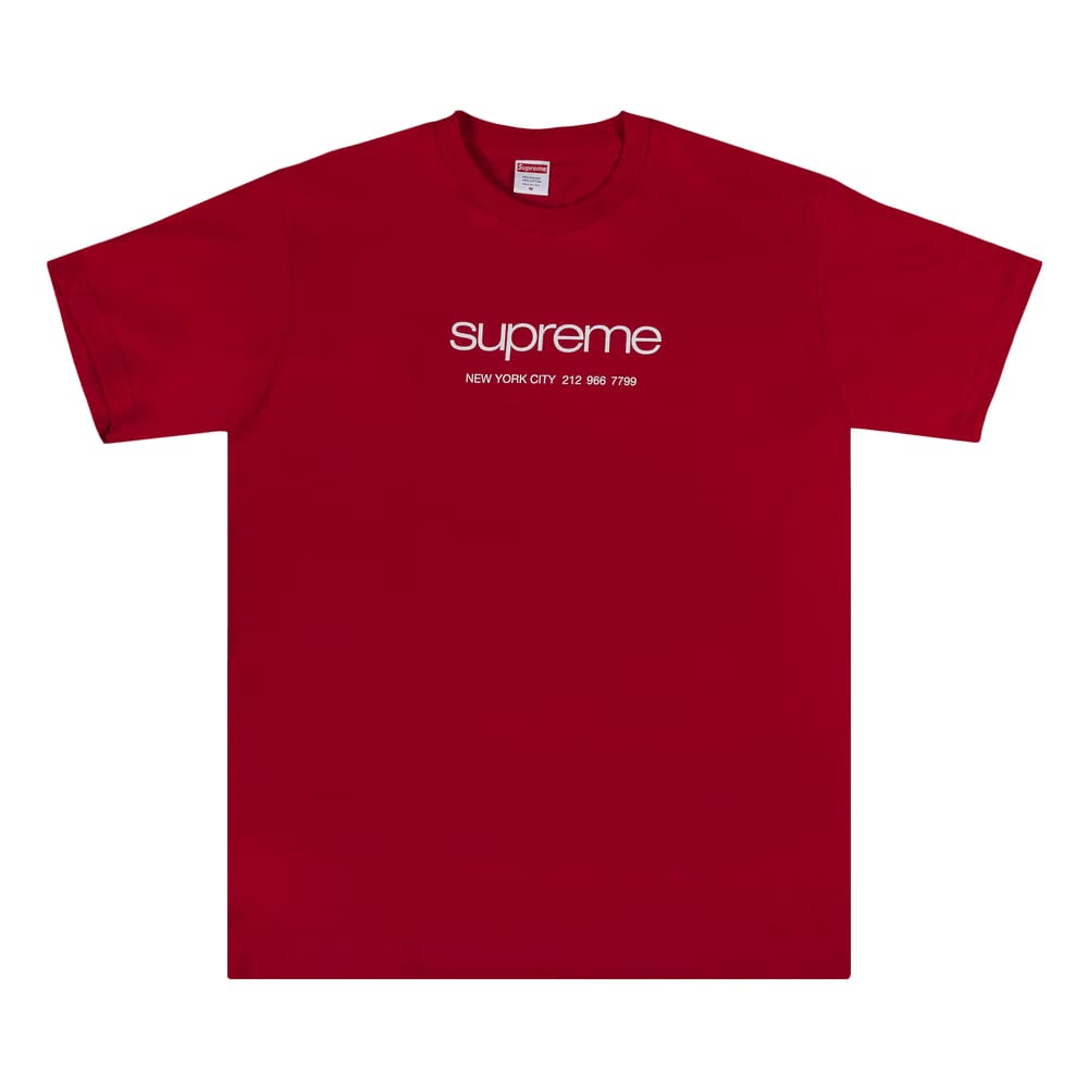 Supreme Shop T-Shirt Red