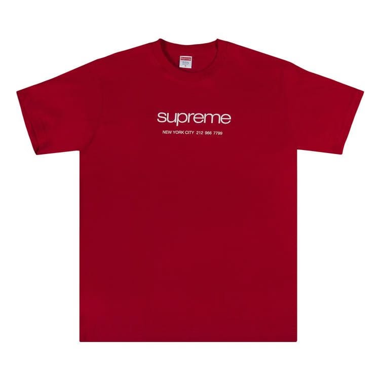 Supreme Shop T-Shirt Red