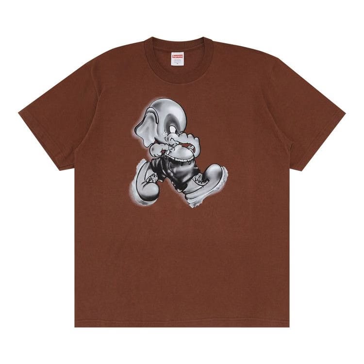 Supreme Elephant T-Shirt Brown