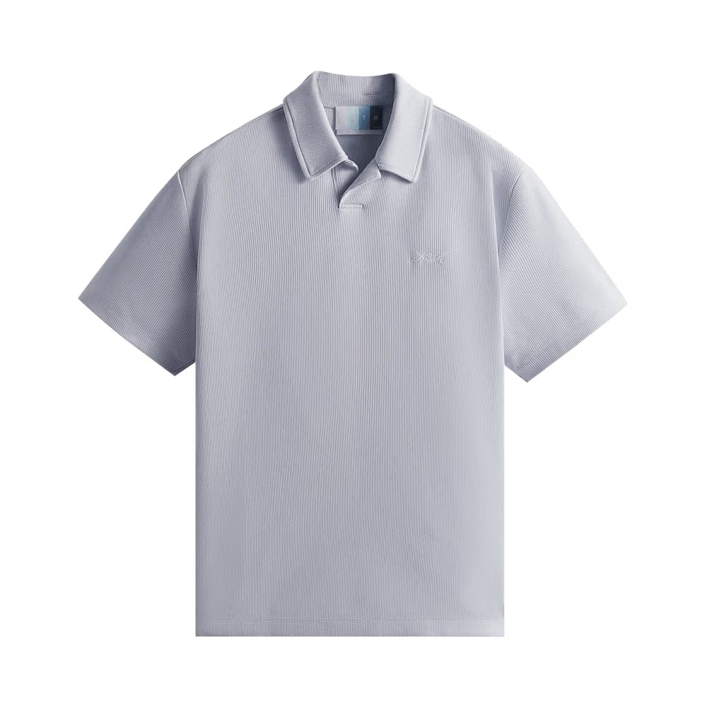 Kith Micro Waffle Drew Polo Angelite