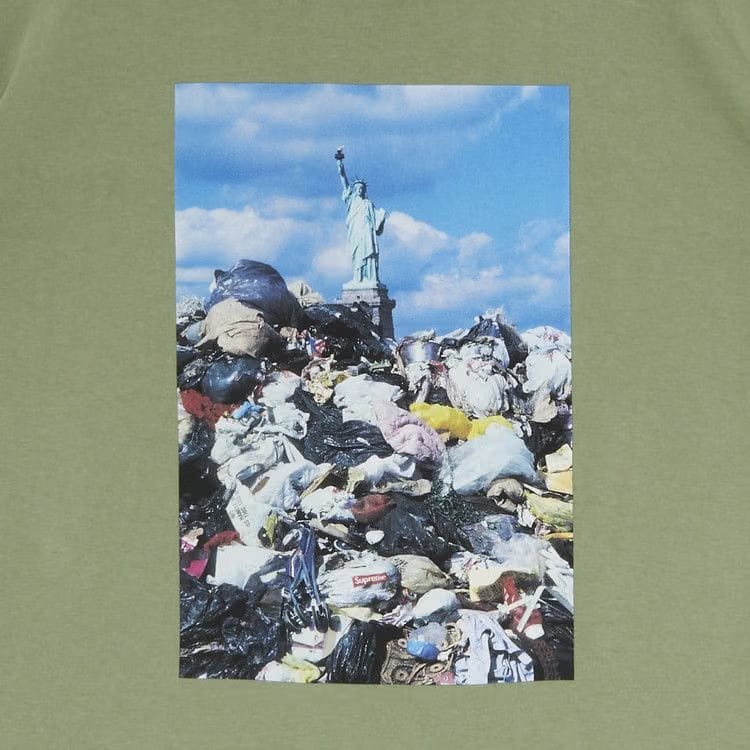 Supreme Trash T-Shirt Light Olive