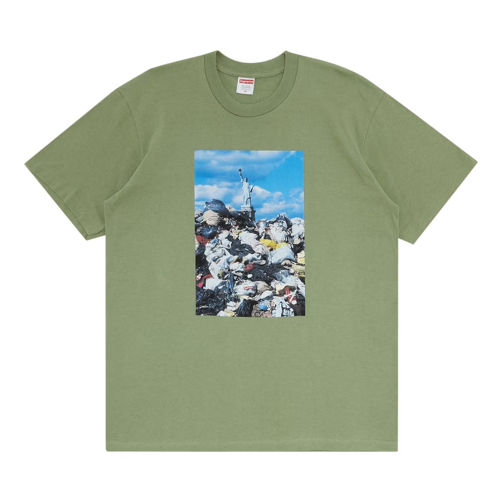 Supreme Trash T-Shirt Light Olive