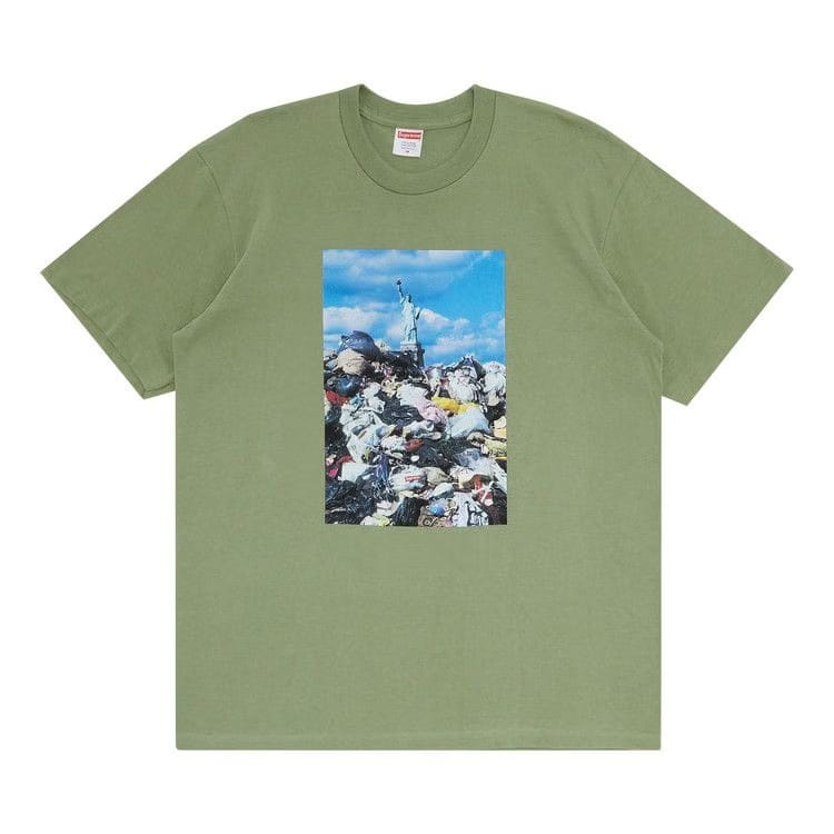 Supreme Trash T-Shirt Light Olive