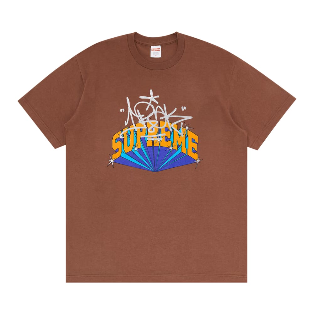 Supreme x IRAK Arc T-Shirt Brown