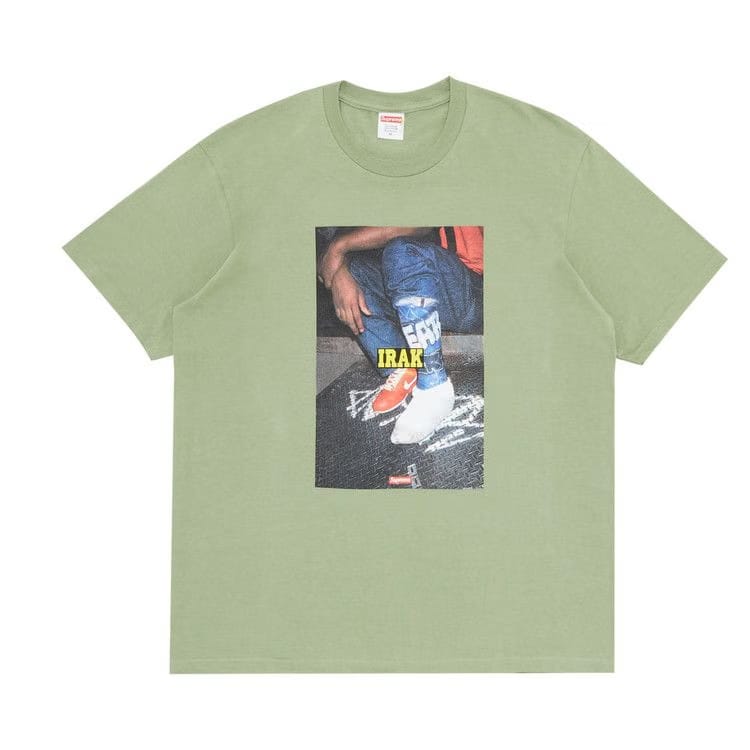 Supreme x IRAK Cast T-Shirt Light Olive
