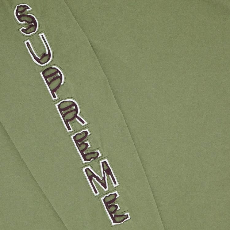 Supreme Cut Out Long-Sleeve Top Olive
