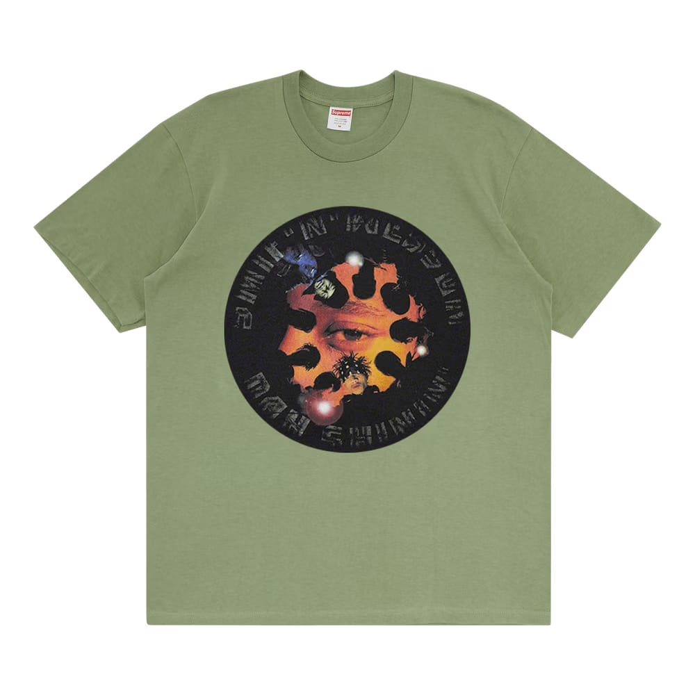 Supreme Dah Shinin' T-Shirt Light Olive