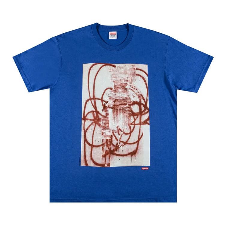 Supreme x Christopher Wool 2001 T-Shirt Royal
