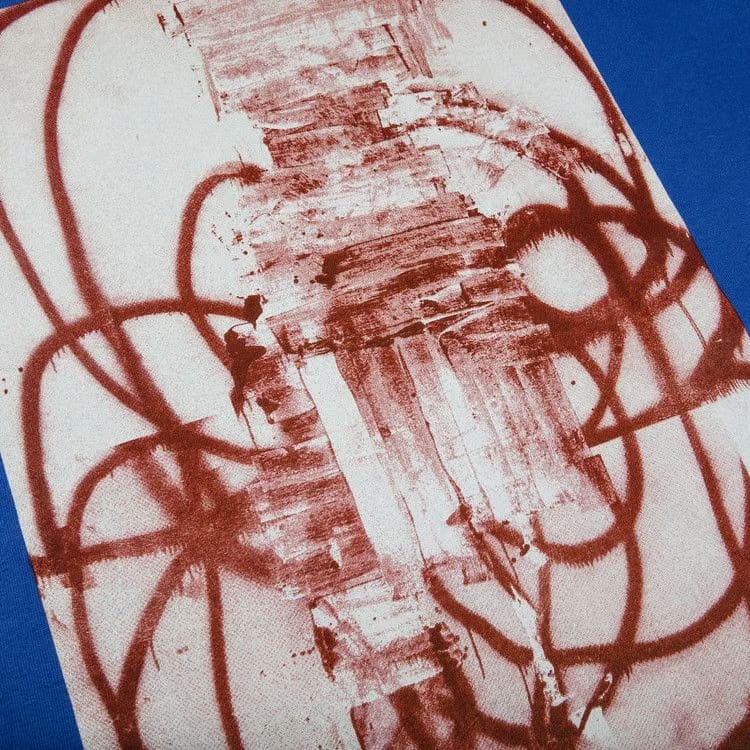 Supreme x Christopher Wool 2001 T-Shirt Royal