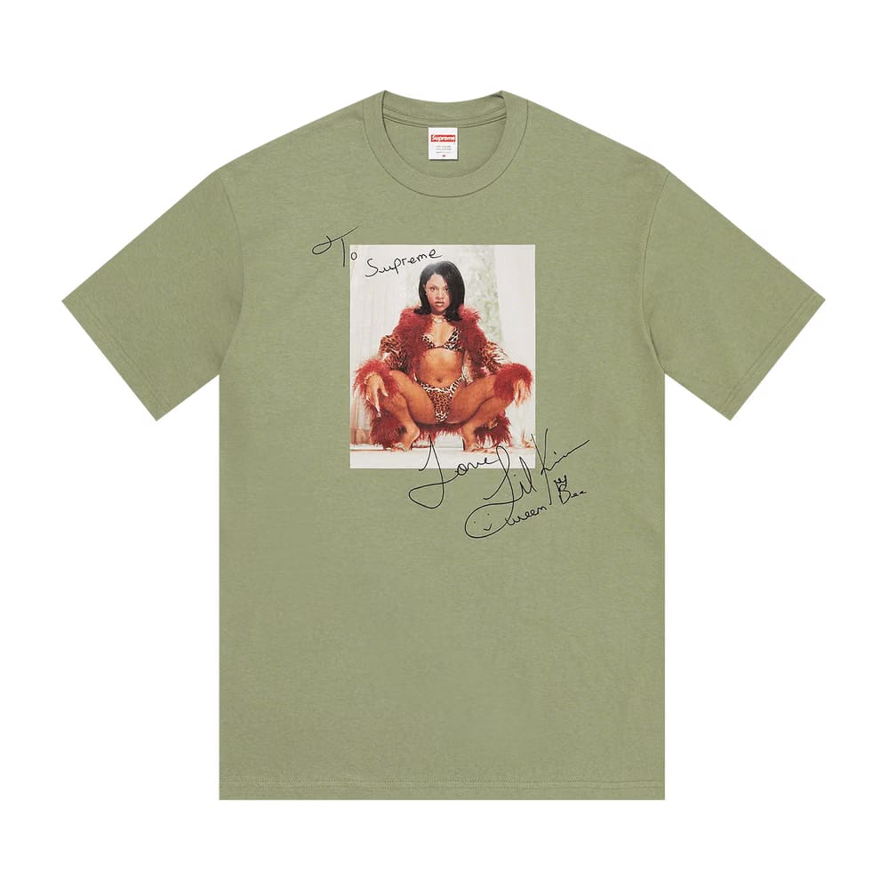 Supreme Lil Kim T-Shirt Light Olive