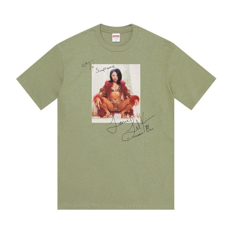 Supreme Lil Kim T-Shirt Light Olive
