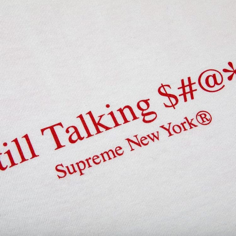 Supreme Still Talking T-Shirt White