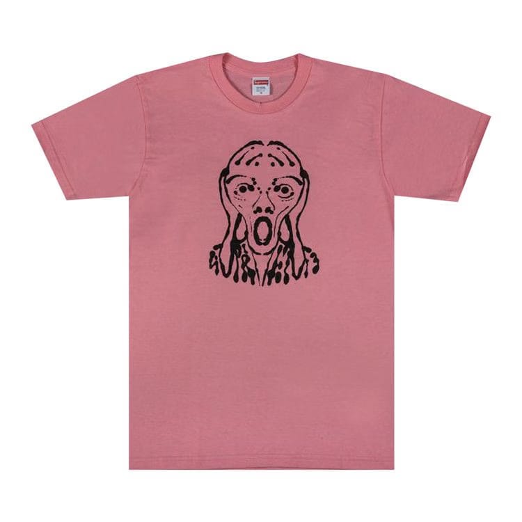 Supreme Scream T-Shirt Bright Coral