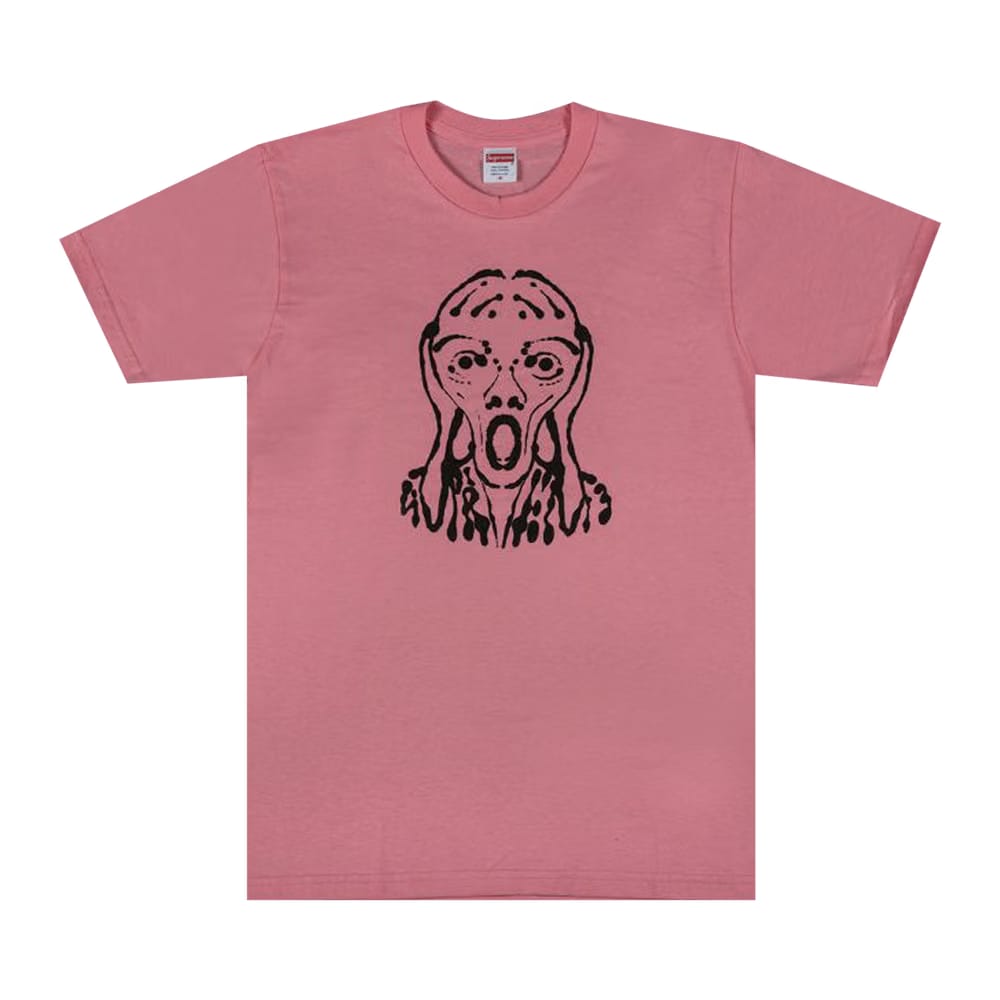 Supreme Scream T-Shirt Bright Coral