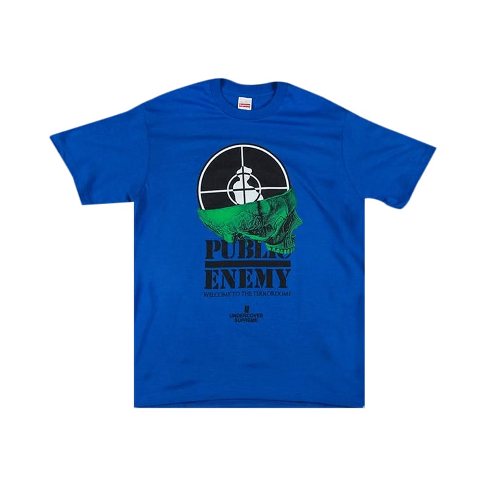 Supreme x Undercover x Public Enemy Terrordome T-Shirt Royal Blue