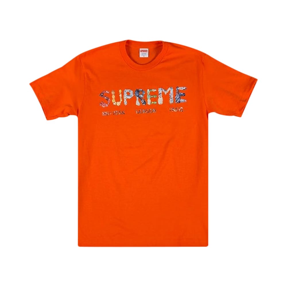 Supreme Crystals T-Shirt Orange